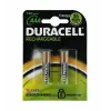 Mey İthalat® Duracell Şarjedilebilir İnce Kalem Pil 2li AAA 750 mAh