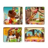 LEGO ǀ Disney Moana 2 Kakamora Gemisi 43258-7 Yaş ve Üzeri Disney Hayranı Çocuklar için Hazine Sandığı ve Gemi İçeren Yaratıcı Oyuncak Yapım Seti, Doğum Günü Hediyesi (572 Parça)