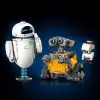 LEGO ǀ Disney ve Pixar WALL-E ve EVE 43279 | Film Sever Yetişkinler için Dekoratif ve Koleksiyonluk Animasyon Film Karakterleri Model Yapım Seti, Hediye Fikri (811 Parça)