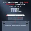MacBook Air【M5/M4/M3/M2】13.6 inç | ile Uyumlu Crystal Ultra Şeffaf Sert Kılıf | 2026/2025/2024/2023/2022 | A3449 - A3240 - A3113 - A2681 | Yılları ve Model Numaraları (Şeffaf, 13.6 inç)