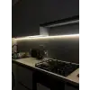 UNIḰOM Tezgah Altı LED Aydınlatma, 50 cm, Beyaz Işık, Dekoratif Armatür, On-Off Tuşlu