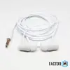Factor­ M FM­03 Kulakiçi Mikrofonlu Kablolu Kulaklık Beyaz (FM­FM03KB)