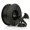 PLA+ Filament 1.75 mm 1 kg Siyah - Yüksek Hızlı Baskı, ±0.02mm Tolerans, FDM/AMS Uyumlu 3D Yazıcı Filamenti