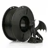 PLA+ Filament 1.75 mm 1 kg Siyah - Yüksek Hızlı Baskı, ±0.02mm Tolerans, FDM/AMS Uyumlu 3D Yazıcı Filamenti