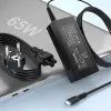 65W USB C Tipi Dizüstü Şarj Cihazı, Mac Book Pro/Lenovo ThinkPad/Samsung/ASUS/Dell/Chromebook/Yoga/ACE/Huawei ve diğer tüm USB Tip C Cihazları için Evrensel Adaptör Güç Kaynağı（45W için de geçerlidir）