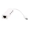 Al-4693 USB 3.1 Type C Hub Ethernet Çevirici Dönüştürücü Adaptör, ‎34 x 17 x 4.2 cm, USB/Type-C