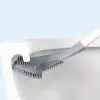 BakGelal Ergonomik Golf Sopası Tasarımlı Silikon Temizlik Fırçası (Yeşil)