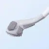 BakGelal Ergonomik Golf Sopası Tasarımlı Silikon Temizlik Fırçası (Yeşil)
