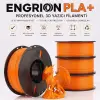 PLA+ Filament 1.75 mm 1 kg Turuncu - Yüksek Hızlı Baskı, ±0.02mm Tolerans, FDM/AMS Uyumlu 3D Yazıcı Filamenti