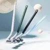 BakGelal Ergonomik Golf Sopası Tasarımlı Silikon Temizlik Fırçası (Mavi)