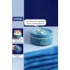 304 Çelik Mavi 430 ml Yemek Mama Saklama Kabı Sefer Tas� (Sıcak Tutmaz) cin417mv
