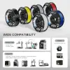 1,75 mm beyaz Abs 3D yazıcı filamenti, dikkatlice sarılmış makara, sağlam ve dayanıklı, iyi ısı direnci, daha az koku, boyutsal doğruluk ± 0,03 mm