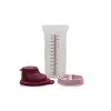 Pișirme Mix-Fix Şekşek 600 ml Shake-It Lila Shaker, Ölçüm ve Karıştırma Kabı