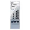 5 parçalı PointTeQ altıgen matkap seti, metal için, Ø: 2-6 mm, çalışma uzunluğu: 24-57 mm, toplam uzunluk: 60-98 mm, ¼ inç altıgen şaft