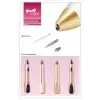 Mole Plexr Pen Gold-Plazma Kalem Seti, Kablosuz Şarj, 10 İğne, 3 Kartuș