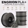 Pla+ Filament 1.75 mm 1 kg Koyu Gri - Yüksek Hızlı Baskı, ±0.02 mm Tolerans, Fdm/Ams Uyumlu 3D Yazıcı Filamenti