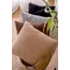 Siyah 43x43 cm 2li Teddy Puffy kır­lent kılıfı
