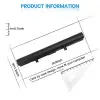 2800mAh PA5185U-1BRS Batarya Toshiba L50 L50-B PA5184U-1BRS PA5186U-1BRS PA5195U-1BRS C50 C55 C55T L55 L55T C55-B için 【2800mAh/45wh /4hücre 】