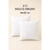 Silikon elyaf dolgulu 2li kır­lent iç yastık dolgusu