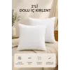 Silikon elyaf dolgulu 2li kır­lent iç yastık dolgusu