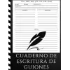 Cuaderno de escritura de guiones: Diario de escritura de guiones para llevar un registro de la fecha; la hora, la localización, el título, el reparto, guionistas ǀ 8.5 x 11 pulgadas, 120 páginas