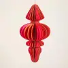 Fușya-turuncu dekoratif obje, 40 Cm