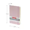 Çizim Defteri, Pastel Pembe, İnce, Asitsiz Kağıt, 80 Yaprak Ciltli, Kalınlık: 140 g/m2), 5,1 x 8,3 inç (13 x 21 cm), ターレンスジャパン(Talens Japan) Tarens T9314-012M Art Creations Eskiz Defteri