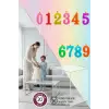 Renkli Rakaml� Doğum Günü Pastası Mum Seti - 20 Adet, 7430000722766
