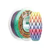 Pla Filament 1,75 mm, 3D Yazıcı Filamenti, 1,0 kg (2,2 lbs) Makara, Çözgü Arttırılmış Tokluk Yok, Boyutsal Doğruluk ± 0,03 mm Baskı Filamenti, 3D Yazıcılar için (Yağmur Yayı)