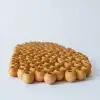 10 mm Vernikli Ahşap Boncuk 200 g (± 580 Adet) (200)