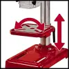 Sütunlu Matkap TC-BD 450 4520592, maks. ∅ 13 mm matkap uçları, 450 W, 5 kademe, 2650 dev/dk, maks. 50 mm delme derinliği, derinlik durdurucu