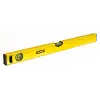 Klasik su terazisi (uzunluk, 100 cm, hassasiyet ± 0,5 mm/m) STHT1-43105, sarı, yatay/dikey su terazisi, şok emici