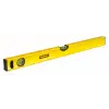 Klasik su terazisi (uzunluk, 100 cm, hassasiyet ± 0,5 mm/m) STHT1-43105, sarı, yatay/dikey su terazisi, şok emici
