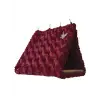 Akat Cosy Fluffy Büyük Boy Bordo Papağan - Kemirgen Hamağı (büyük boyutlu papağanlar.) (Büyük boy:23x 20 x 30 cmdir. (± 1 cm))