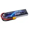 7.4 V 2S Lipo Batarya-Pil 3300 mAh 40C