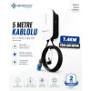 7.4kW Wallbox Şarj İstasyonu (Beyaz)