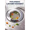 7.5 cm Çaplı Paslanmaz Çelik Lavabo Süzgeci, 4 cm Süzgeç