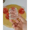 75 ml üzüm bardağı, 6lı bubble bardak seti