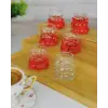 75 ml üzüm bardağı, 6lı bubble bardak seti
