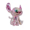 7,6 cm pembe polyresin Melek figürü