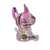7,6 cm pembe polyresin Melek figürü