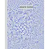 8 x 10 Graph paper; Twisted Beehive, 106 pages, Blue + Orange on White: Imperial 1/4” squared white graph paper and high quality gloss cover by Elizabeth Banks