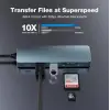 8040 Type C 3.1 Hub HDMI 4K USB2.0 2xUSB3.0 SD TF PD 60W 6sı 1 Arada USB Hub