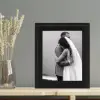 8x10 Yıpranmış Siyah Ahşap Resim Çerçevesi