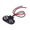 9 Volt Pil Başlığı 10 Cm Kablolu, 5 Adet, IC-232