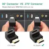 90 Derece HDMI to HDMI Dönüştürücü