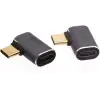 90 Derece Type-C Çevirici USB 4 40 Mbps Dik Type-C Çevirici
