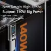 90° Type C to Type C 140W 40Gbps 8K Görüntü Aktarımı Hızlı Şarj Data Aktarımı Otgco