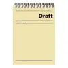 A4 Çizgili Bloknot Draft - Sarı