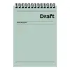 A4 Çizgili Bloknot Draft, Yeşil